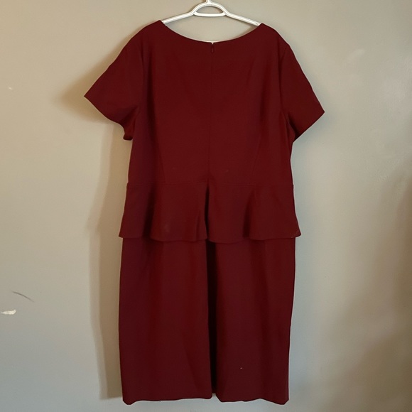 NEW Lafayette 148 Auburn PLUS dress - Picture 2 of 5